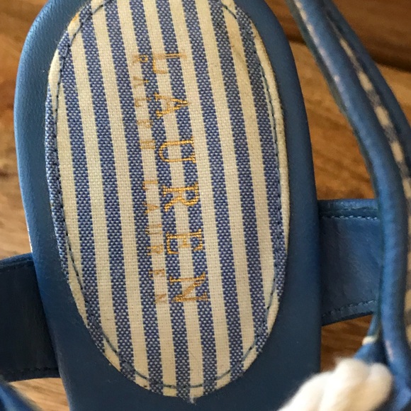 Lauren by Ralph Lauren nautical espadrille wedges - Picture 3 of 8